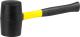 Ciocan de cauciuc Strend Pro 900 g, BlackHead, mâner PVC/TPR 350 mm