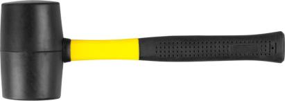 Ciocan de cauciuc Strend Pro 900 g, BlackHead, mâner PVC/TPR 350 mm