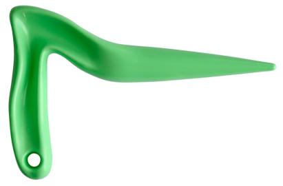 Dibluri Vachy pentru plantare, din plastic, formă L (verde)