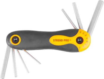 Set chei Torx pliabil Strend Pro HK0203, 9 piese, tip briceag