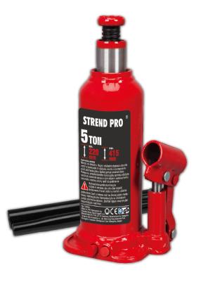 Cric hidraulic tip butelie Strend Pro 5 tone, cu valiză de transport