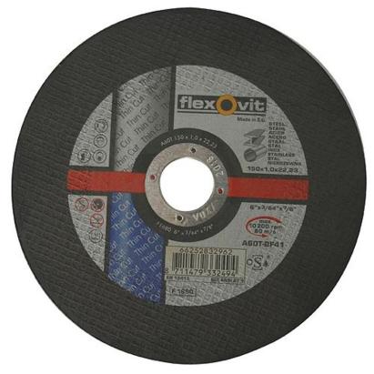 Disc de tăiere Flexovit ThinCut 150x1,2 mm pentru oțel, A60T-BF41