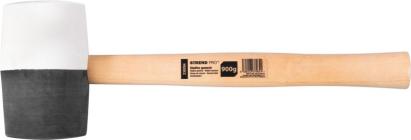 Ciocan din cauciuc Strend Pro HM232 910 g, 320 mm, cu mâner din lemn