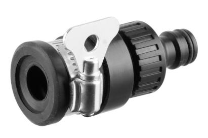 Adaptor furtun grădină 1/2" Snap-In cu colier metalic DY8012