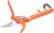Foarfecă de grădină Strend Pro P8105 pentru crengi, 230 mm, mâner Softdipp roșu