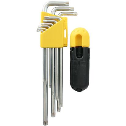 Set chei imbus Torx Strend Pro HK7008, 9 piese, T10–T50, otel Cr-V