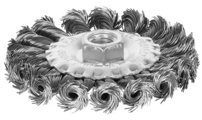 Perie de sârmă radială Strend Pro CWB-505, 100 mm, M14x2, ondulată