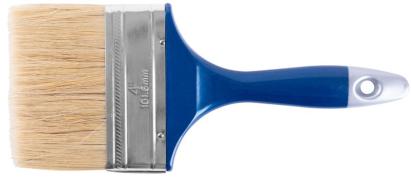 Pensulă lată Strend Pro JB005 4 inch, plată, pentru vopsele sintetice, mâner PVC