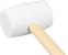 Ciocan din cauciuc Strend Pro HM221 450 g, cap alb, coadă din lemn 310 mm