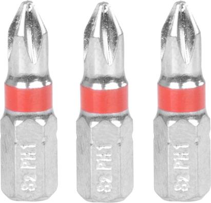 Set biți Phillips PH1 Strend Pro, 3 bucăți pentru șurubelniță/înșurubat