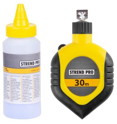 Sfoară de zidar Strend Pro 30 m cu derulator și pulbere albastră