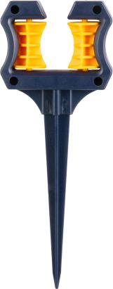 Suport pentru furtun de grădină cu țăruș, pentru fixare în pământ, Strend Pro