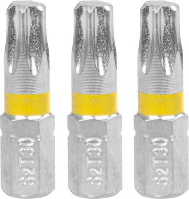 Set biți Torx TX30 Strend Pro, 3 bucăți pentru șurubelniță/mașină