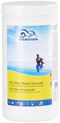 Chemoform Oxi Chlor Shock granulat 1 kg pentru dezinfectare șoc piscină