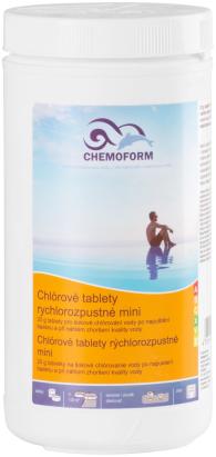 Tablete clor Chemoform 20 g cu dizolvare rapidă pentru piscină, 1 kg