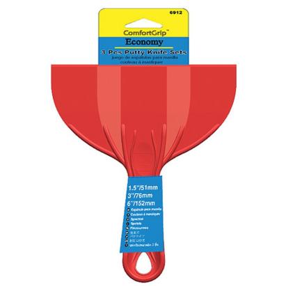 Set șpacluri Strend Pro Premium din plastic, 3 piese 40/80/150 mm