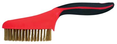 Perie de sârmă din alamă Strend Pro ComfortGrip CG662, 4 rânduri