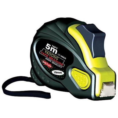 Ruletă Strend Pro WorkTiger 6E 5 m, 19 mm, AutoStop, cauciucată