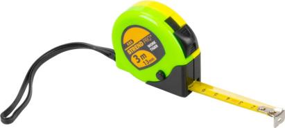 Ruletă retractabilă Strend Pro WorkTiger YD23, 3 m, 13 mm, carcasă ABS