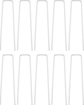 Sponă metalică de fixare în sol Garden E1202, 4x15 cm, set 10 bucăți