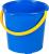 Găleată Neco Secchio 10 L, albastră, cu cioc de scurgere și mâner