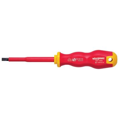 Șurubelniță izolată Whirlpower 1021 VDE 1000V, vârf plat 8.0x175 mm DIN5264