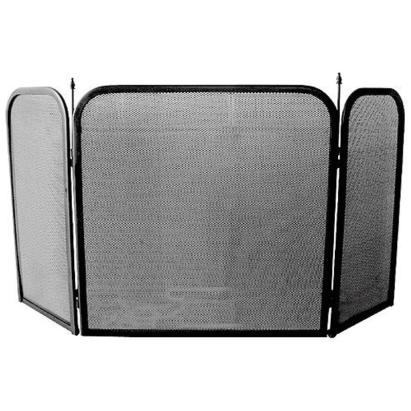 Paravan de protecție pentru șemineu Castelan FS46B, 54x95 cm, pliabil