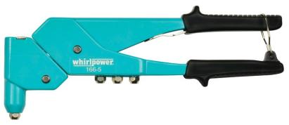 Clește de nituit Whirlpower 166-5, 280 mm, cu cap rotativ pentru nituri oarbe