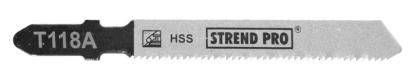 Set 5 lame fierăstrău pendular Strend Pro T118A HSS, 77 mm, pentru metal