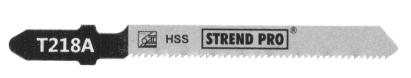 Set 5 lame pendular Strend Pro T218A HSS, 77 mm, 21 dinți, pentru metal