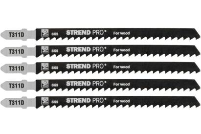 Set 5 lame pendular Strend Pro T311D pentru lemn, 132 mm, 6T