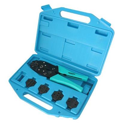 Clește de sertizat Whirlpower 177-0105, set 6 piese, 0,5–6 mm², în cutie