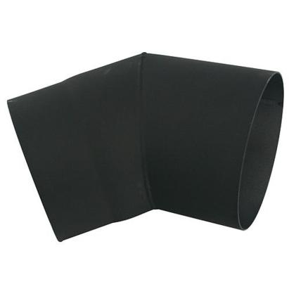 Cot burlan fum 45° Ø160 mm din oțel 1,5 mm pentru sobă și șemineu