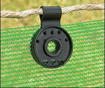 Sponă FastClip C.001 pentru prindere plasă de umbrire pe gard, set 20 buc