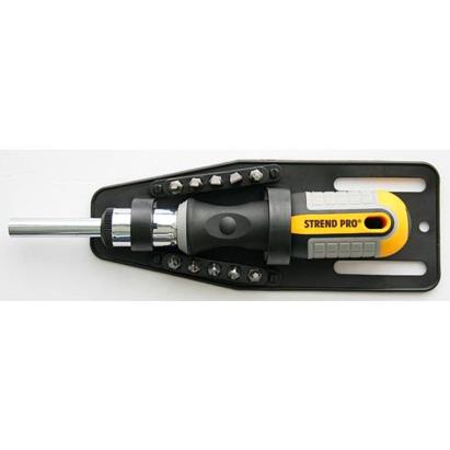 Set biți Strend Pro SDX72-211, 11 piese, cu șurubelniță cu clichet