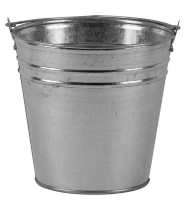Găleată metalică zincată Strend Pro 5 L, rezistentă la coroziune