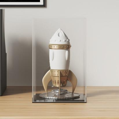 Cutie de prezentare, transparent, 14x14x22 cm, acril GartenMobel Dekor