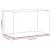Cutie de prezentare, transparent, 31x17x19 cm, acril GartenMobel Dekor