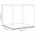 Cutie de prezentare, transparent, 40x36x35 cm, acril GartenMobel Dekor