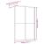 Paravan de duș walk-in, auriu 140x195cm sticlă ESG transparentă GartenMobel Dekor