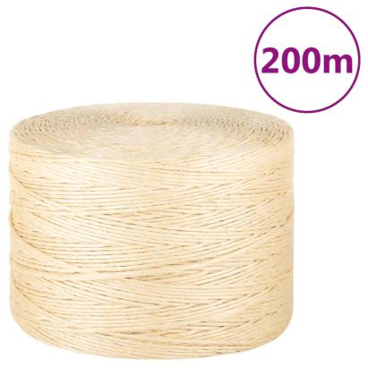 Frânghie, 200 m, sisal 100%, 3 mm GartenMobel Dekor