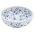 Lavoar de blat, alb și albastru, rotund, Φ41x14 cm, ceramică GartenMobel Dekor