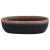 Lavoar de blat, negru și portocaliu, 47x33x13cm, ceramică, oval GartenMobel Dekor