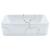 Lavoar de blat, alb, 46x35,5x13 cm, ceramică, dreptunghi GartenMobel Dekor