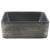Lavoar de blat negru/maro 46x35,5x13 cm, ceramică, dreptunghi GartenMobel Dekor