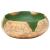 Lavoar de blat, verde și maro, 59x40x15 cm, ceramică, oval GartenMobel Dekor