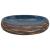 Lavoar de blat, maro și albastru, 59x40x15 cm, ceramică, oval GartenMobel Dekor