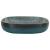 Lavoar de blat, turcoaz, 59x40x14 cm, ceramică, oval GartenMobel Dekor