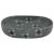 Lavoar de blat, albastru, 59x40x14 cm, ceramică, oval GartenMobel Dekor