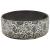 Lavoar de blat negru și albastru 56,5x36,5x13,5cm ceramică oval GartenMobel Dekor